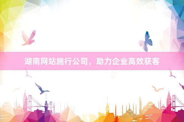 湖南网站施行公司，助力企业高效获客